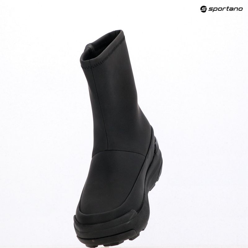 Women's snow boots Descente D.Trace Lux Agat black/gray 9