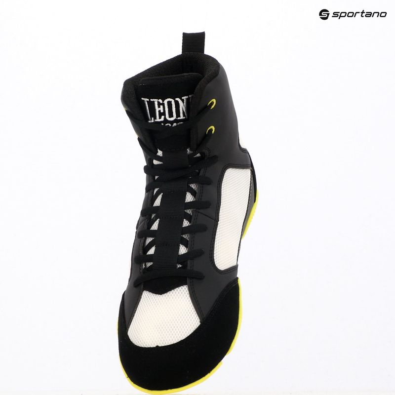 Boxing shoes LEONE 1947 Premium Boxing nero/lime/black/lime 16