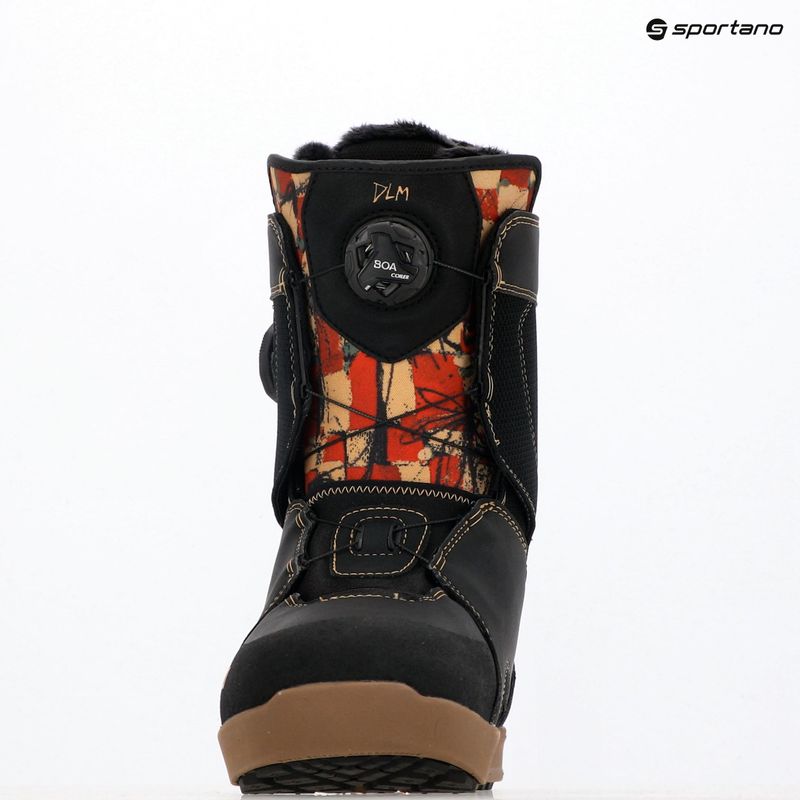 Women's snowboard boots ThirtyTwo Lashed Double Boa Melancon W'S '25 black/gum 10