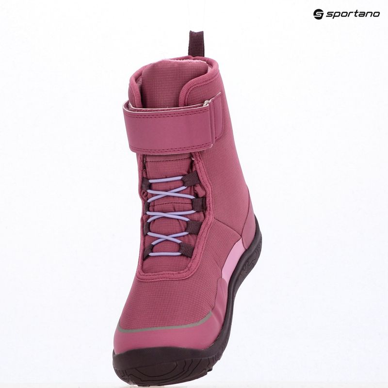 Children's snow boots Reima Talvella Junior red violet 9