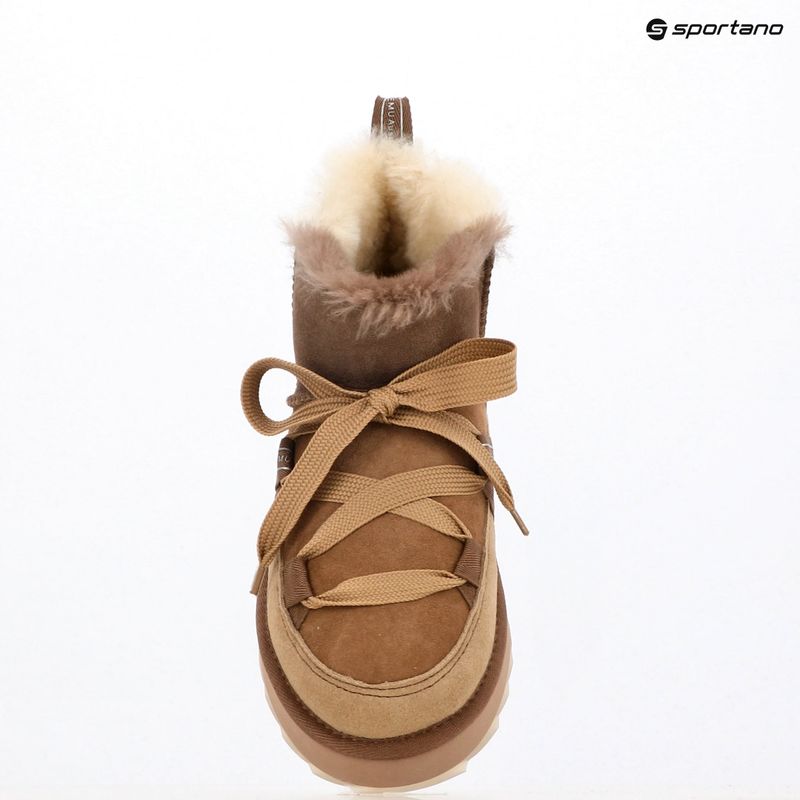 Women's snow boots EMU Australia Blurred Micro Patchwork mushroom 15