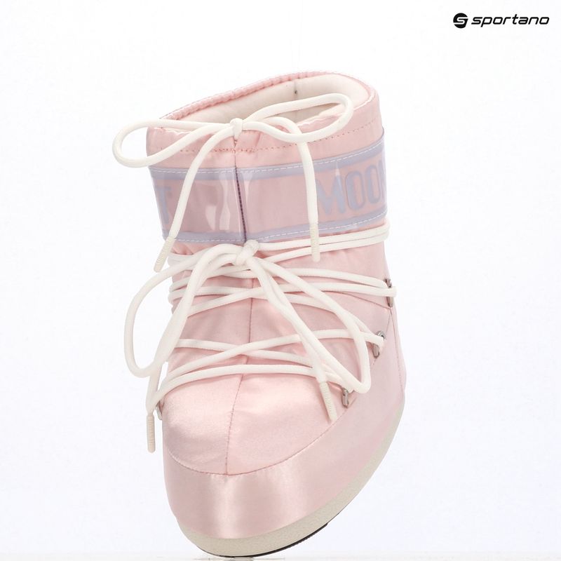 Women's Moon Boot Icon Low Pearly rose snow boots 9