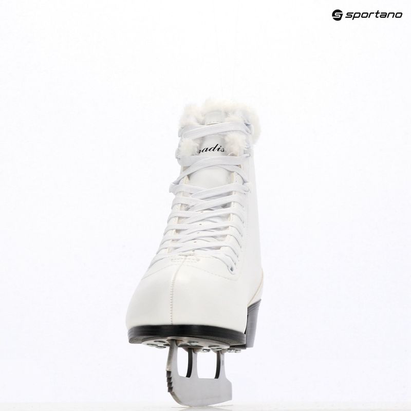 Roces Paradise Eco-Fur white figure skates 450704 15