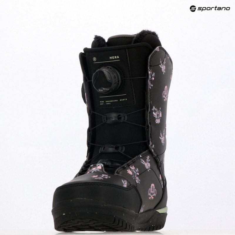 Women's snowboard boots RIDE Hera W floral 14