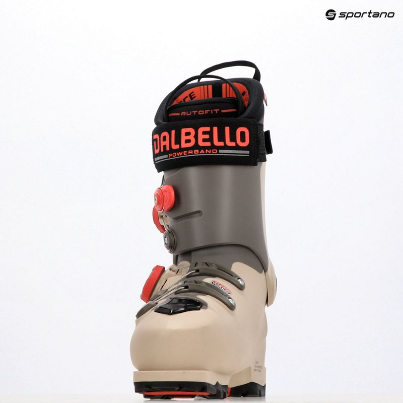 Men's ski boots Dalbello Veloce Space 130 Dual ecru/stone grey 17