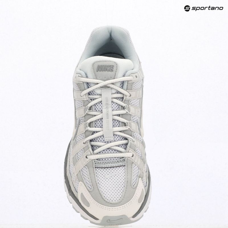 Women's shoes Nike P-6000 metallic summit white/pure platinum/white 11
