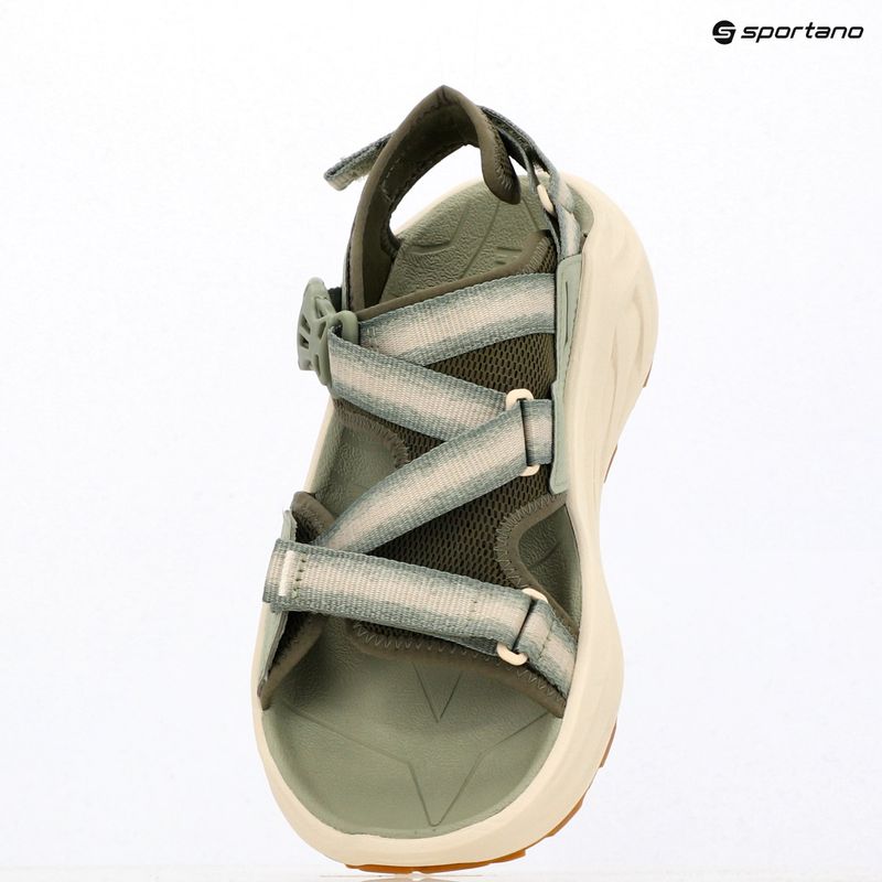 Men's sandals HOKA Infini Hike TC green/sea moss/oat milk 16