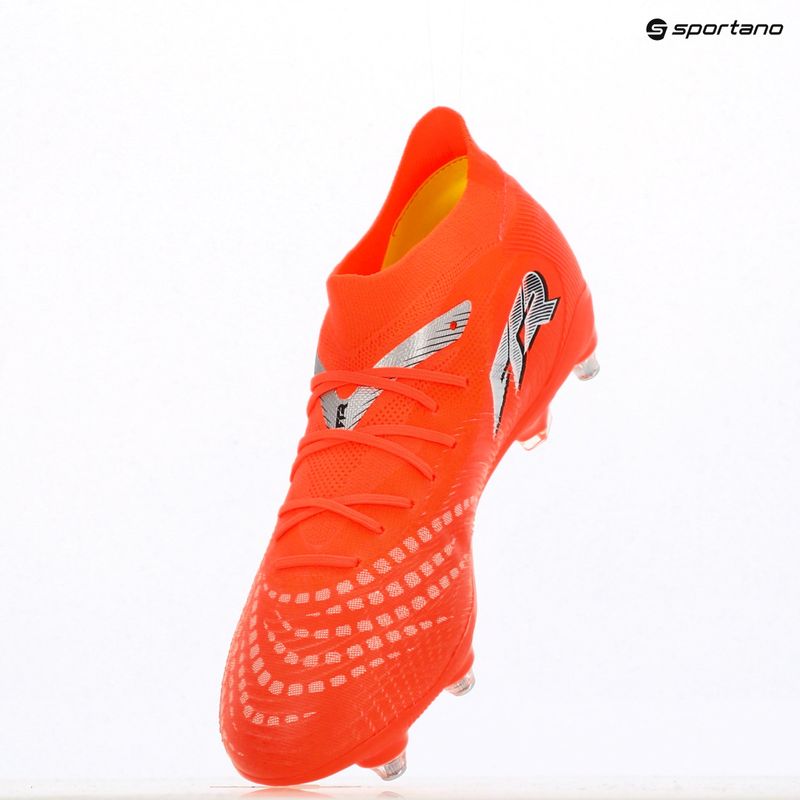 Football boots PUMA Future 9 Match MxSG glowing red/puma white/puma black/puma silver 9
