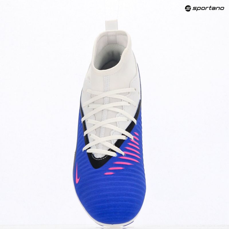 Men's football boots Nike Phantom 6 High Club FG/MG racer blue/white/pink blast 12