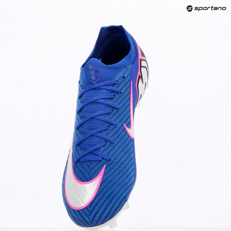 Men's football boots Nike Mercurial Vapor 16 Elite AG-Pro racer blue/white 12