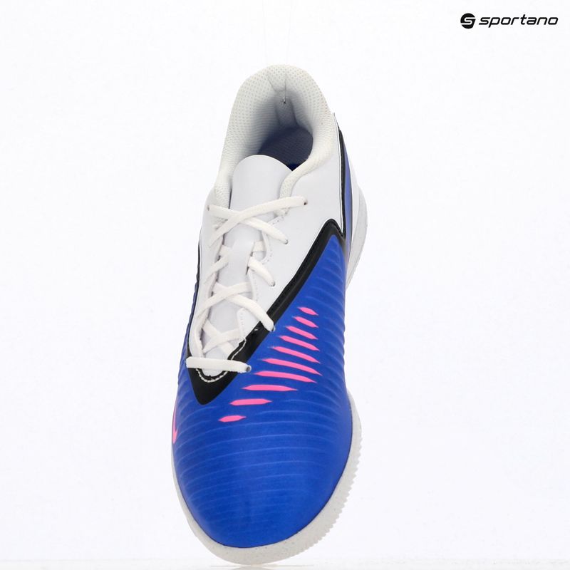 Men's football boots Nike Phantom 6 Low Club IC racer blue/white/pink blast 11