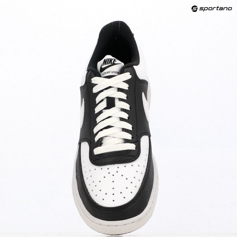 Men's Nike Court Vision Low black/white shoes 18