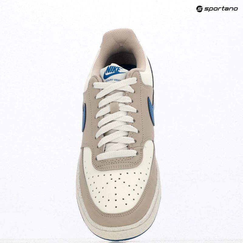 Men's shoes Nike Court Vision Low sail/cream ii/brilliant blue 12