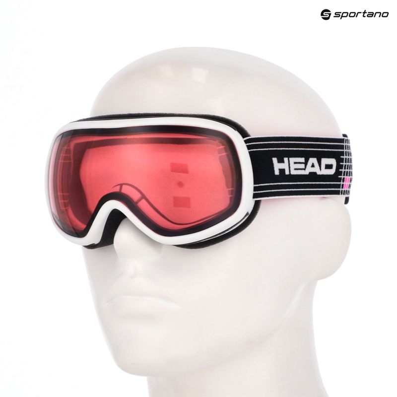 Children's ski goggles HEAD Ninja red/vis/red 3