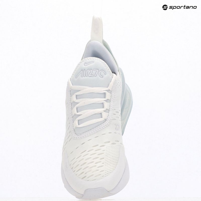 Shoes Nike Air Max 270 white/metallic silver/white 9