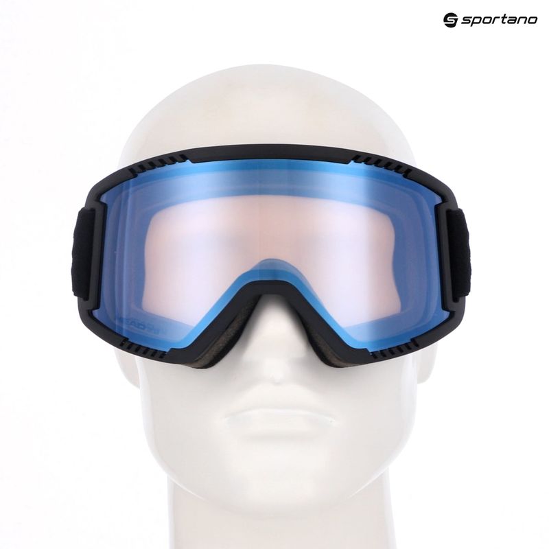 Ski goggles HEAD Contex Photo blue/black/photo blue 3
