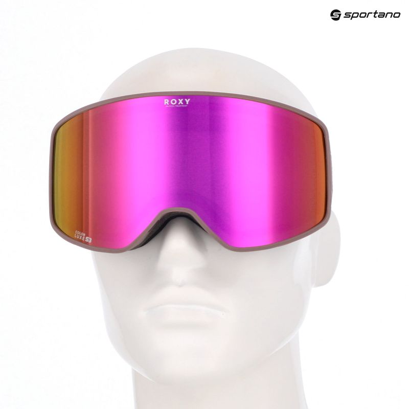 Women's snowboard goggles ROXY Storm W nirvana/clux ml purple 6