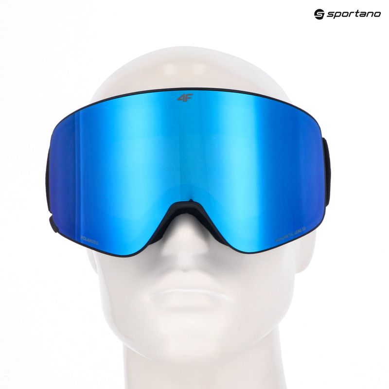 Ski goggles 4F U065 deep black 7