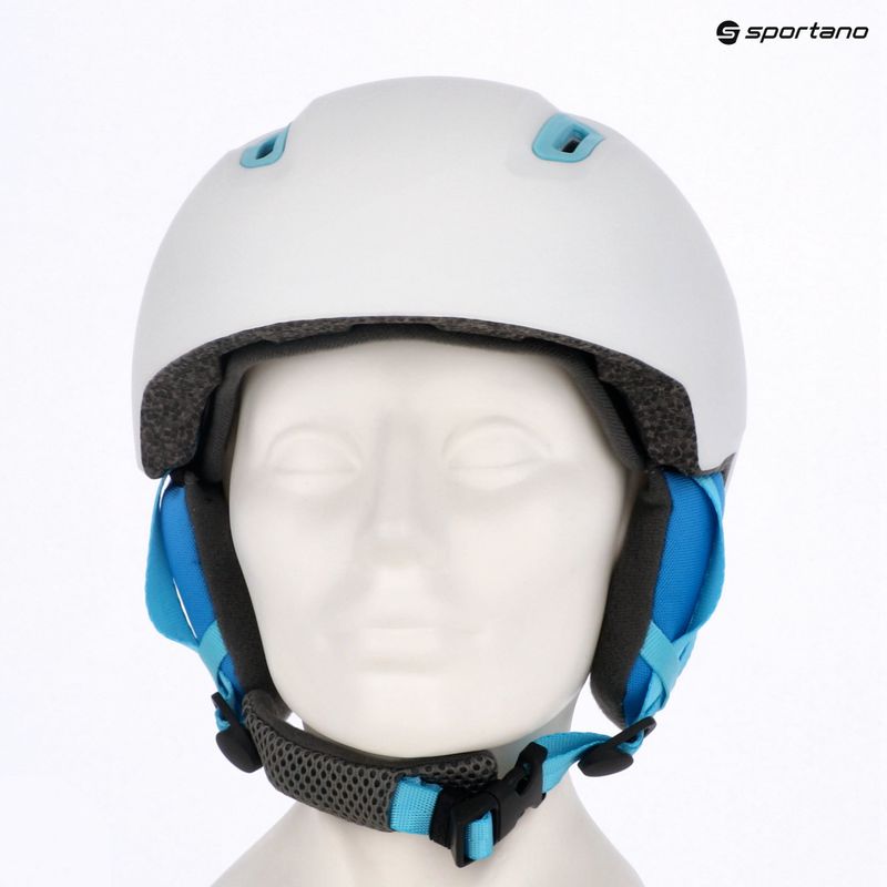 Children's ski helmet Bollé Atmos Youth white/blue matte 3