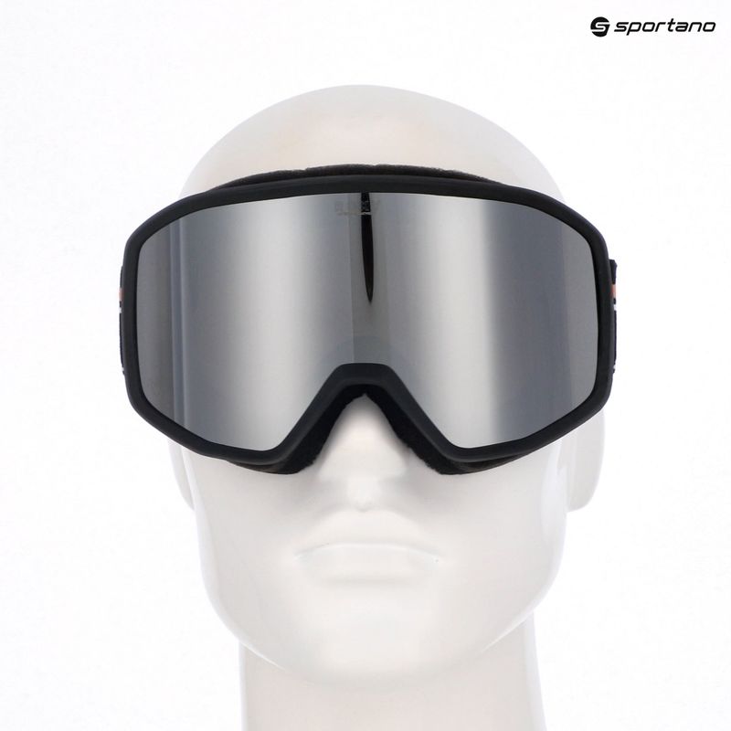 Women's snowboard goggles ROXY Izzy black/clux ml silver 8