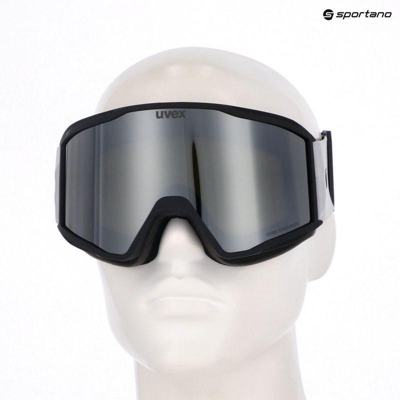 Ski goggles UVEX Blast CV black matt/mirror silver 6