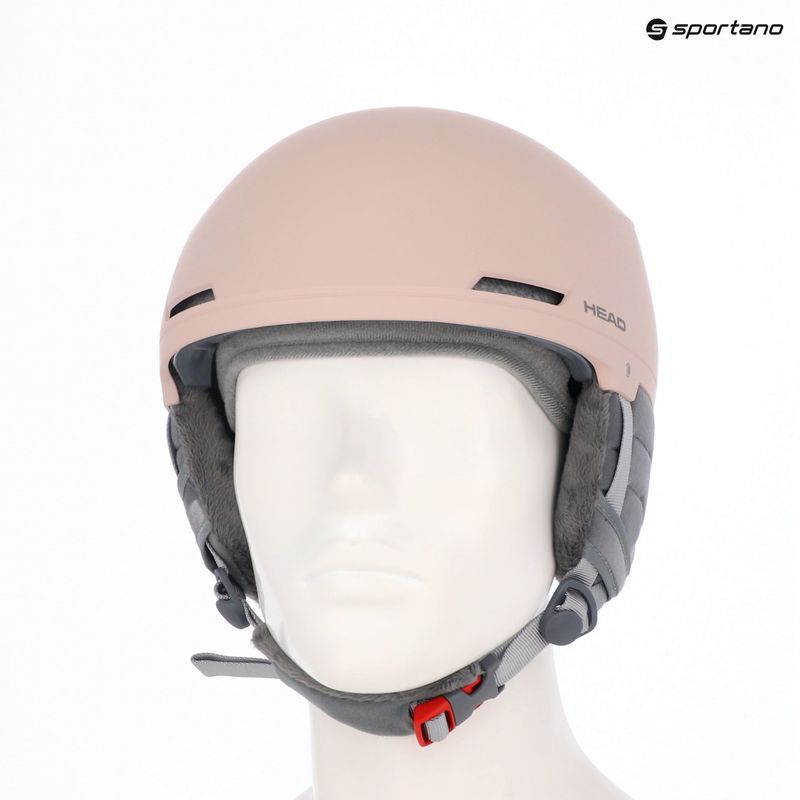 Ski helmet HEAD Compact Evo W rose 5