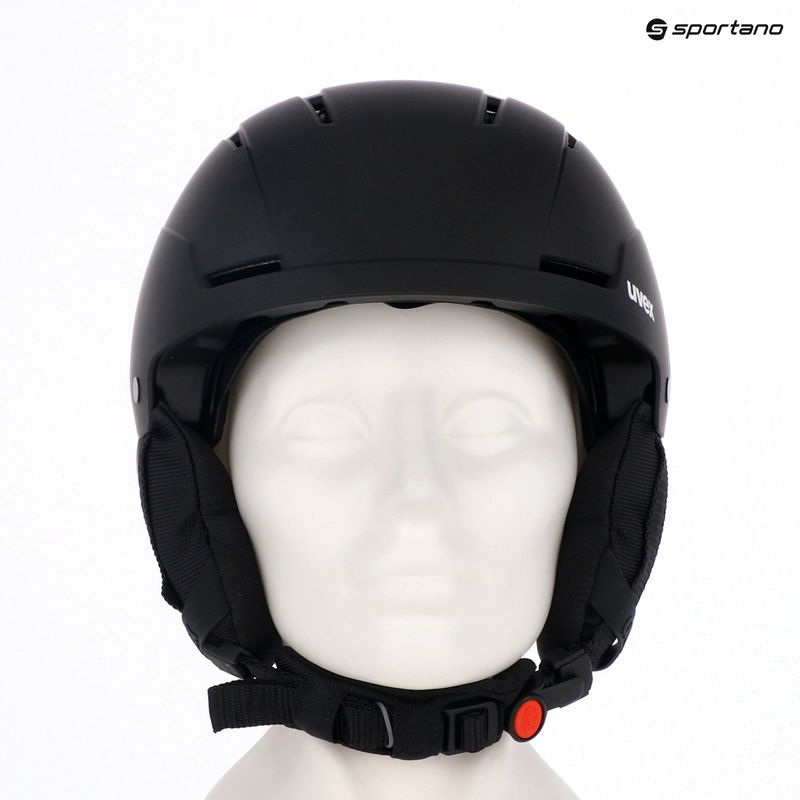 UVEX Stance MIPS ski helmet black/brown matt 7
