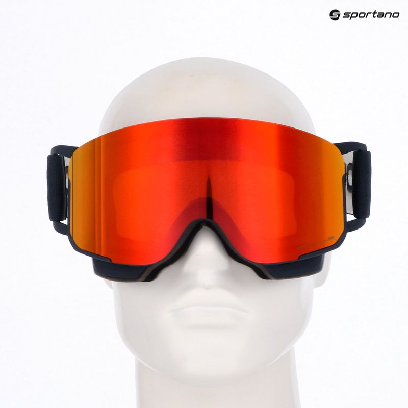 POC Nexal Mid apatite navy/partly sunny orange ski goggles 6