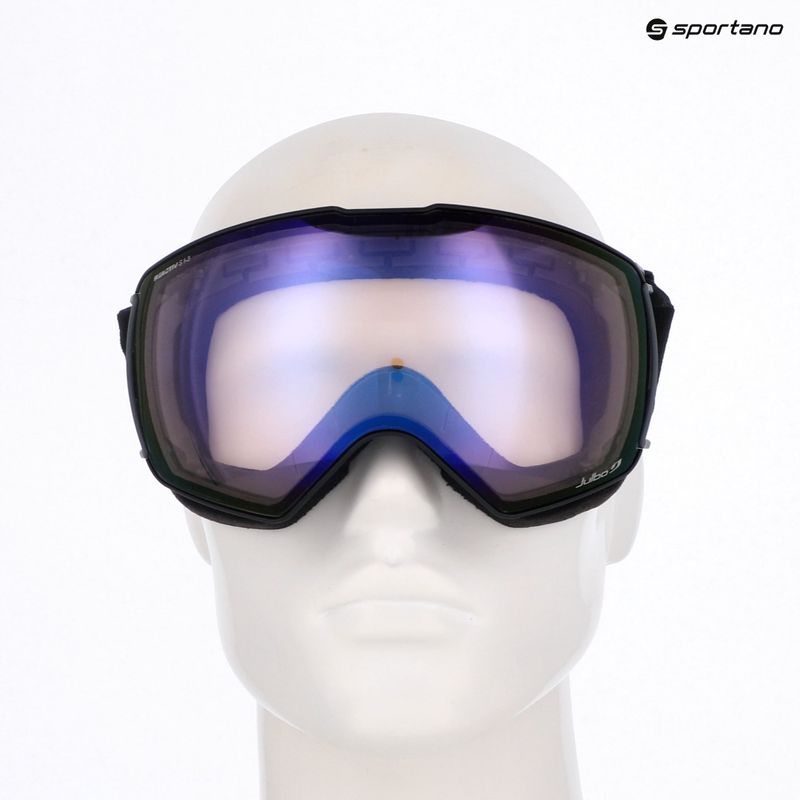 Julbo Lightyear Reactiv High Contrast ski goggles black/ gray/ flash blue 6