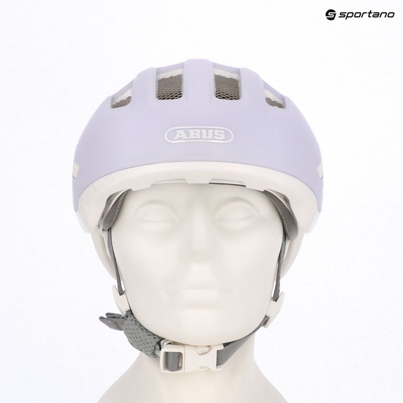 Children's bicycle helmet Smiley 3.0 ACE LED pure lavender 9