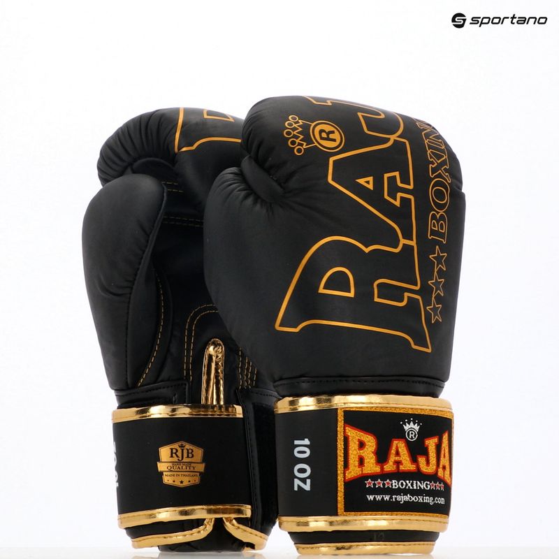 Boxing gloves RAJA BOXING Origin Standard Genuine Leather black 10