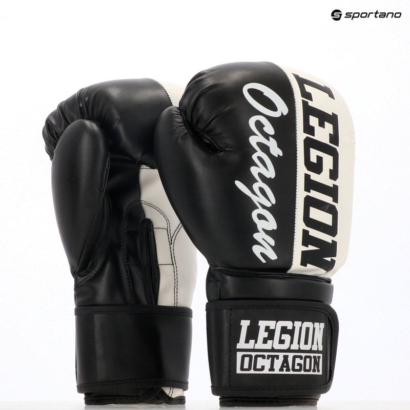 Octagon Legion black boxing gloves 5