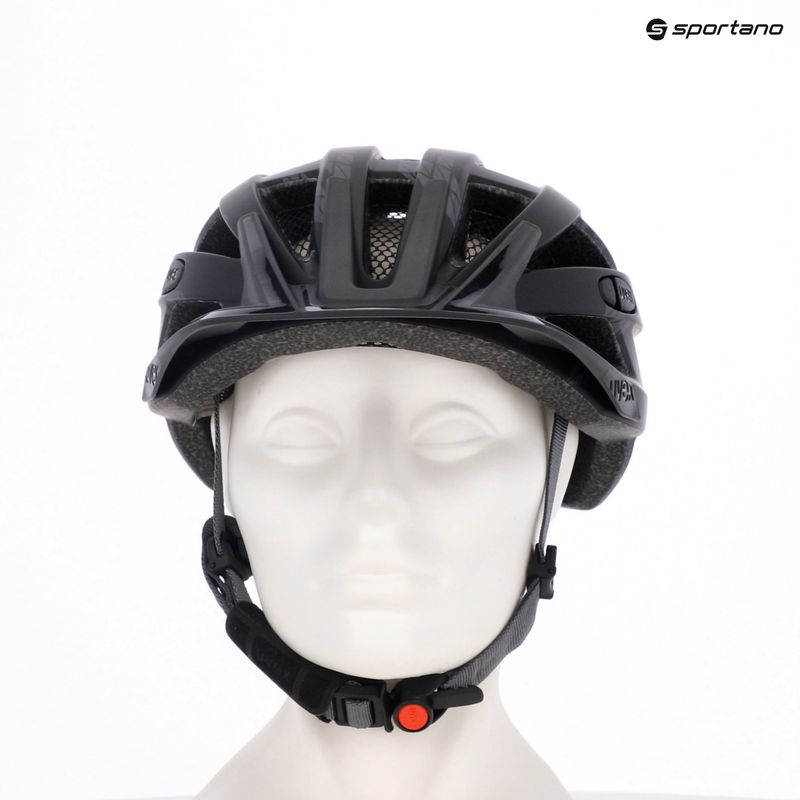 Bicycle helmet UVEX I-vo CC black / smoke matt 7