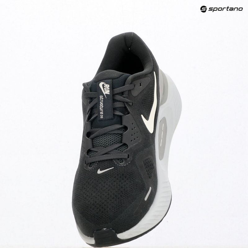 Men's running shoes Nike Structure 26 anthracite/light smoke grey/sail 12