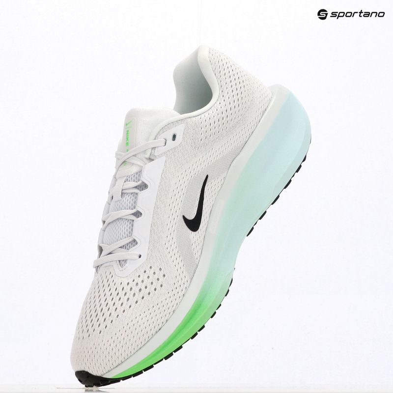 Men's running shoes Nike Winflo 11 white/glacier blue/green strike/black 9