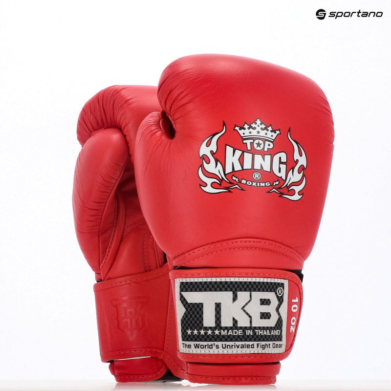 Boxing gloves Top King Muay Thai Super blue 3