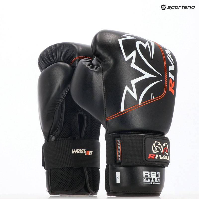 Boxing gloves Rival RB1 Ultra Bag 2.0 l black 9
