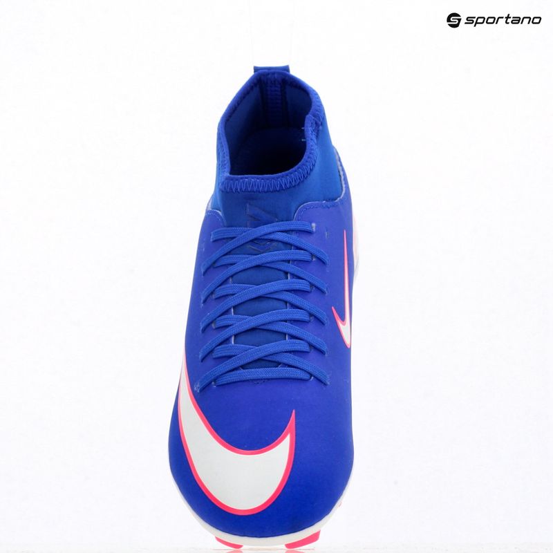 Children's football boots Nike Mercurial Superfly 10 Club FG/MG racer blue/white 12