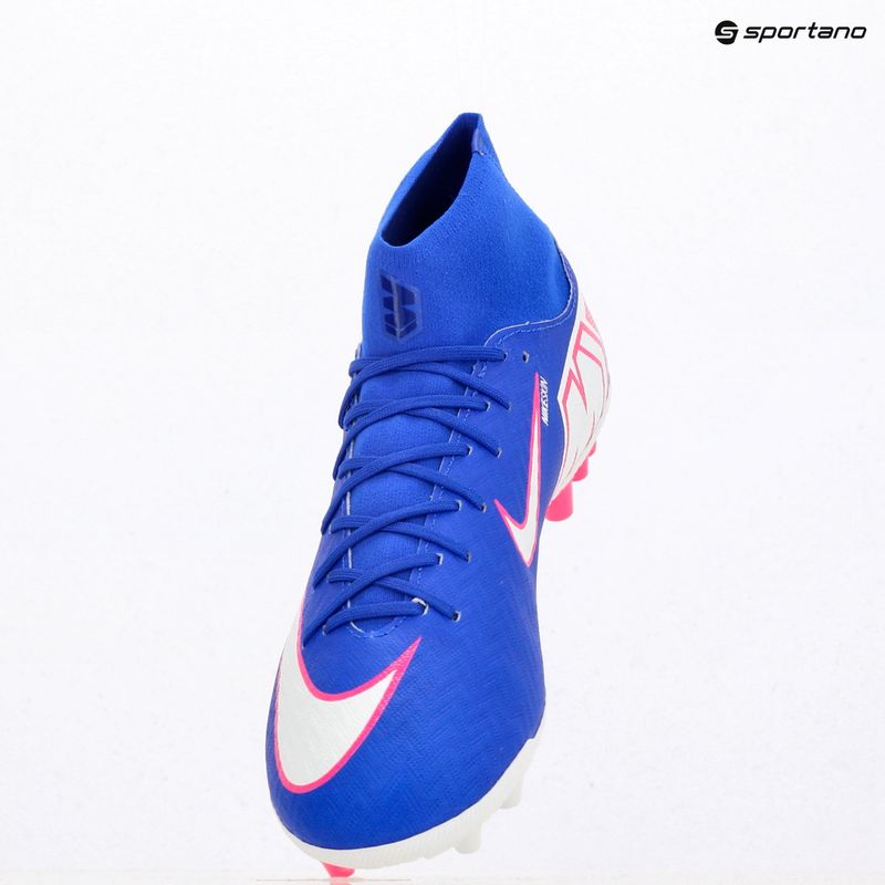 Men's football boots Nike Mercurial Superfly 10 Academy AG racer blue/white 11