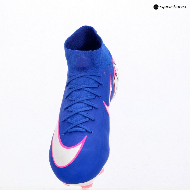 Men's football boots Nike Mercurial Superfly 10 Pro FG race blue/white 12