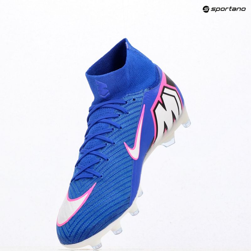 Men's football boots Nike Mercurial Superfly 10 Elite AG-Pro racer blue/white 12