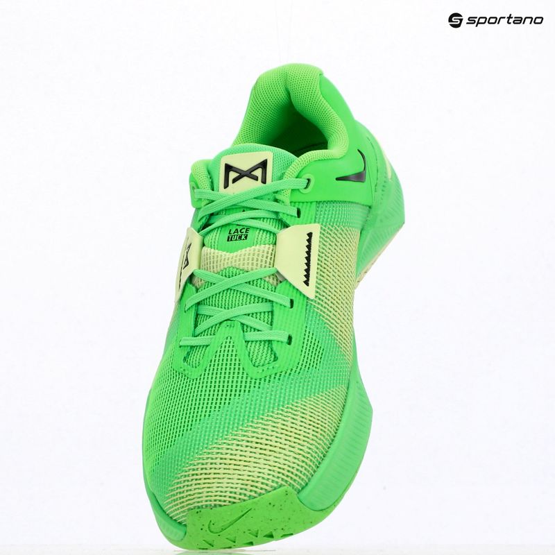 Men's weightlifting shoes Nike Metcon 10 green strike/light liquid lime/black 11