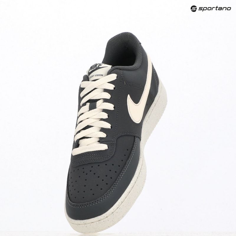 Men's shoes Nike Court Vision Low Premium anthracite/pale ivory 11
