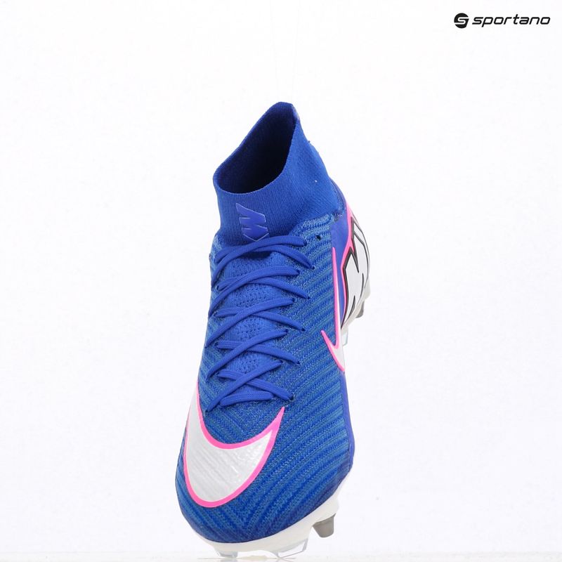 Men's football boots Nike Mercurial Superfly 10 Elite SG-Pro racer blue/white 11