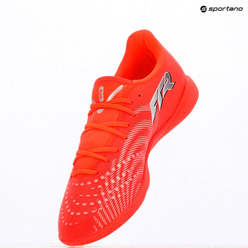 Football boots PUMA Future 9 Play IT glowing red/puma white/puma black/puma silver 9