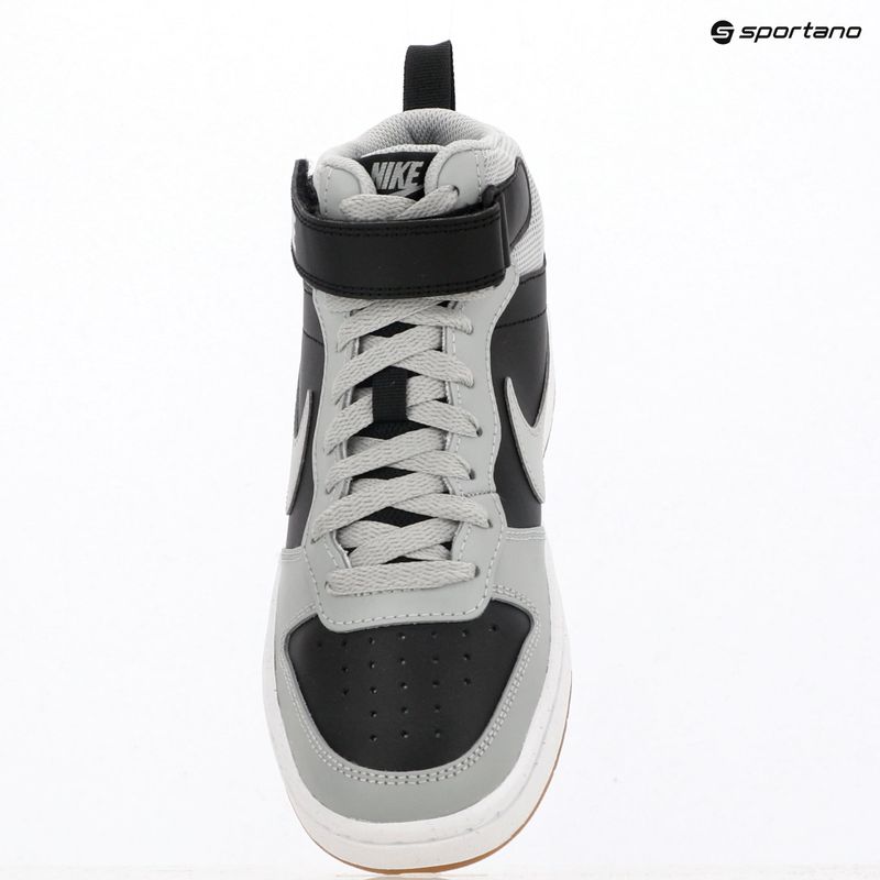 Shoes  Nike Court Borough Mid 2 black/white/gum med brown/light smoke grey 11