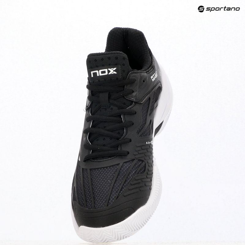 Padel shoes NOX AT10 Lux black/white 9