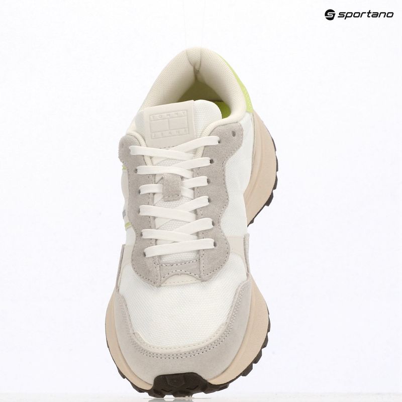 Women's shoes Tommy Jeans Sporty Runner lime essence/ivory 9