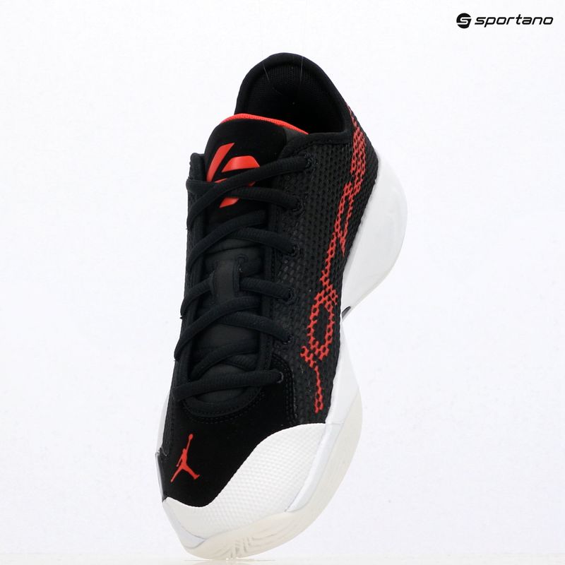Men's basketball shoes Jordan Gap 77 black/white/university red 12
