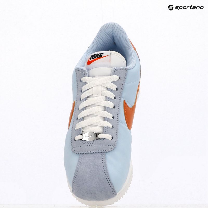 Women's shoes Nike Cortez hydrogen blue/white/hot curry 13